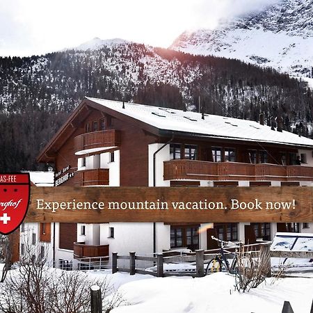 Berghof Garni - The Dom Collection Bed and Breakfast Saas-Fee Buitenkant foto