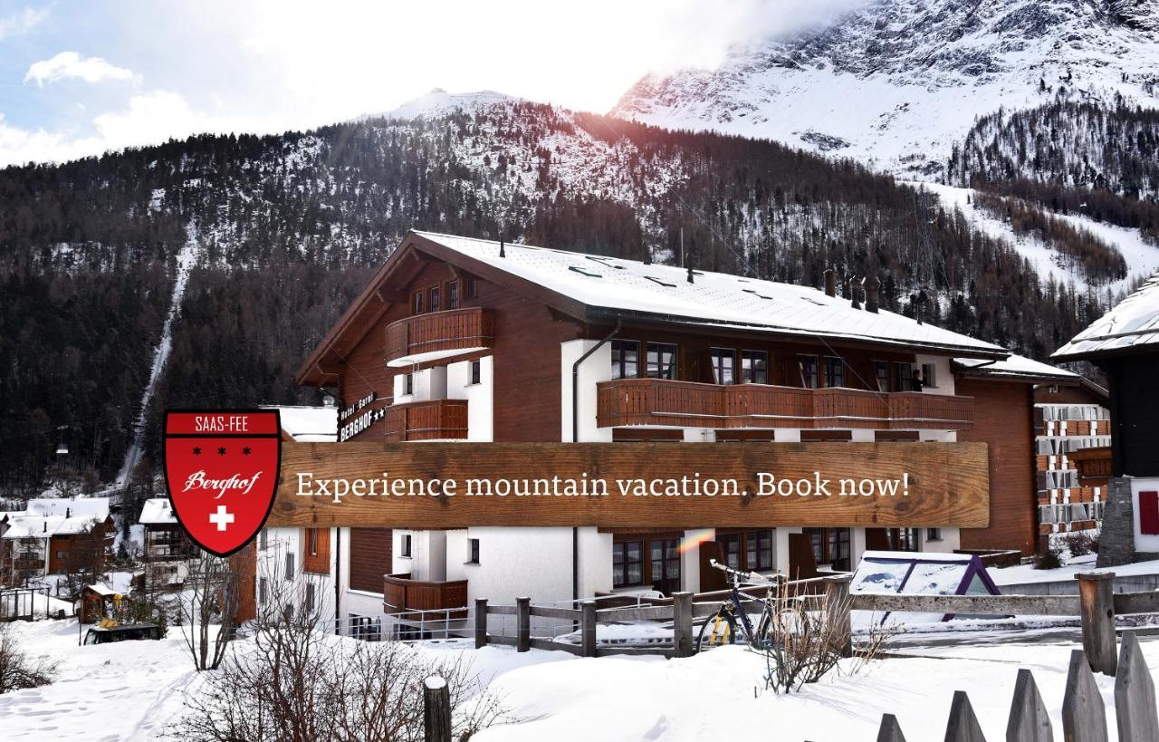 Berghof Garni - The Dom Collection Bed and Breakfast Saas-Fee Buitenkant foto